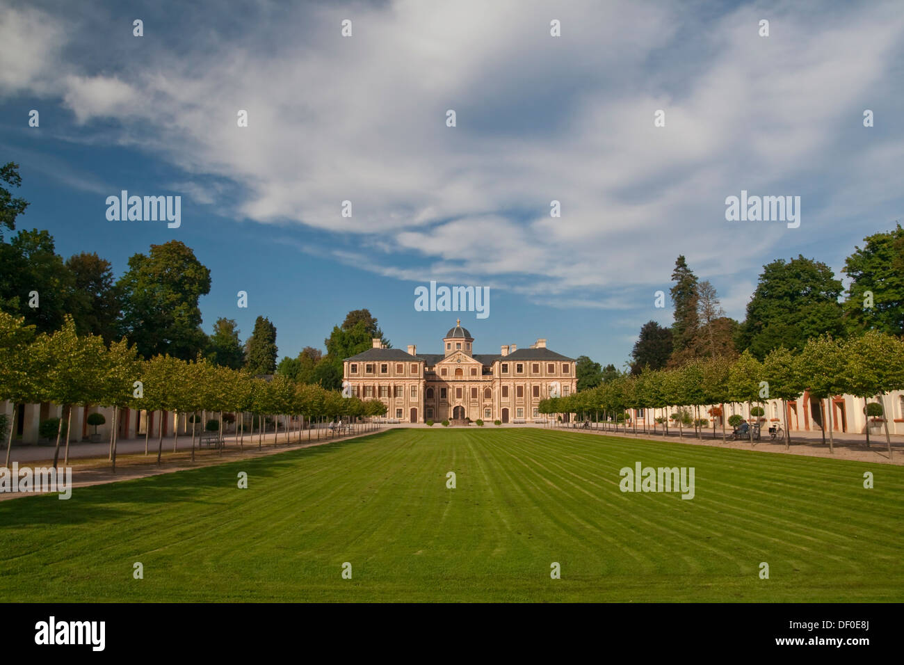 Schloss castello preferito, Rastatt in Foerch, Baden-Wuerttemberg Foto Stock