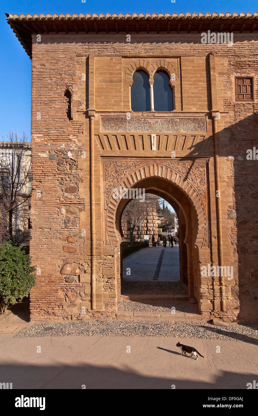 Porta vino, Alhambra di Granada, regione dell'Andalusia, Spagna, Europa Foto Stock