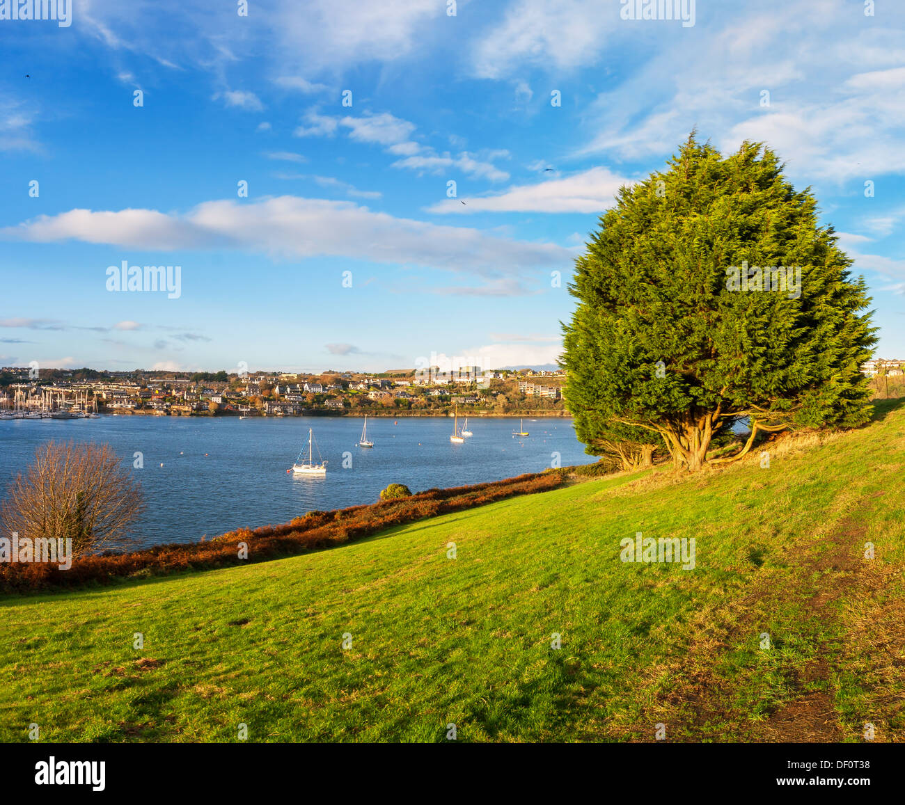 Kinsale Harbour. L'Irlanda Foto Stock