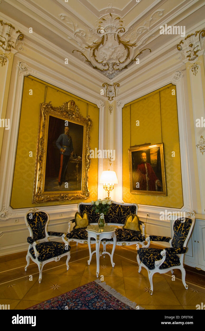 Österreich, Wien 1, Kärntner Ring. Die Royal Suite im Hotel Imperial Foto Stock