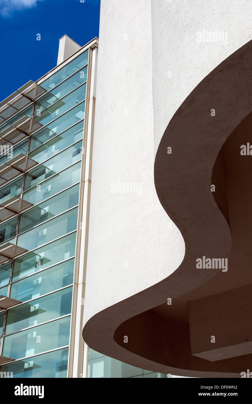 Museo di Arte Contemporanea di Barcellona (MACBA), Barcellona, in Catalogna, Spagna Foto Stock