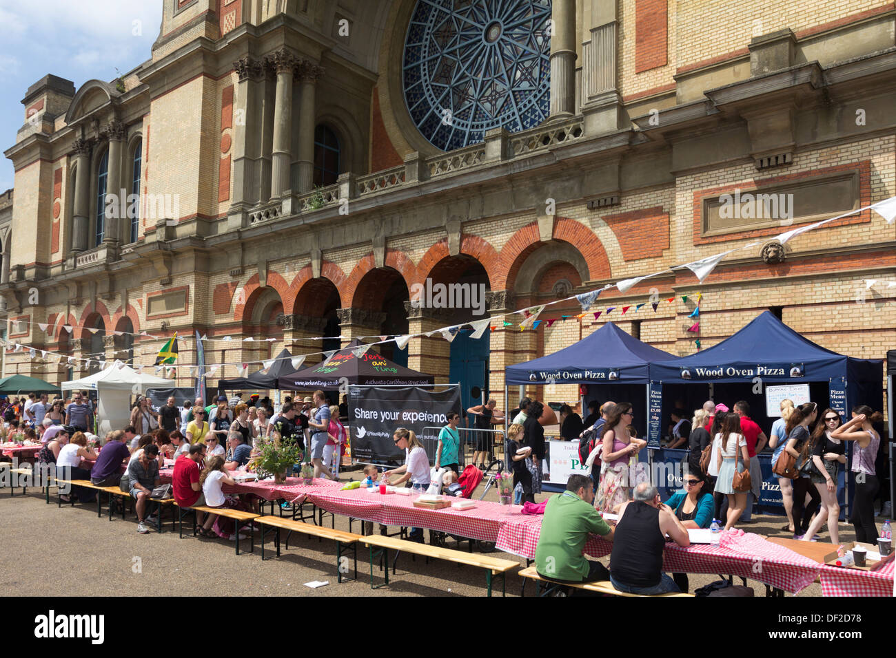 Alexandra Palace centocinquantesimo anniversario evento - Haringey - Londra Foto Stock