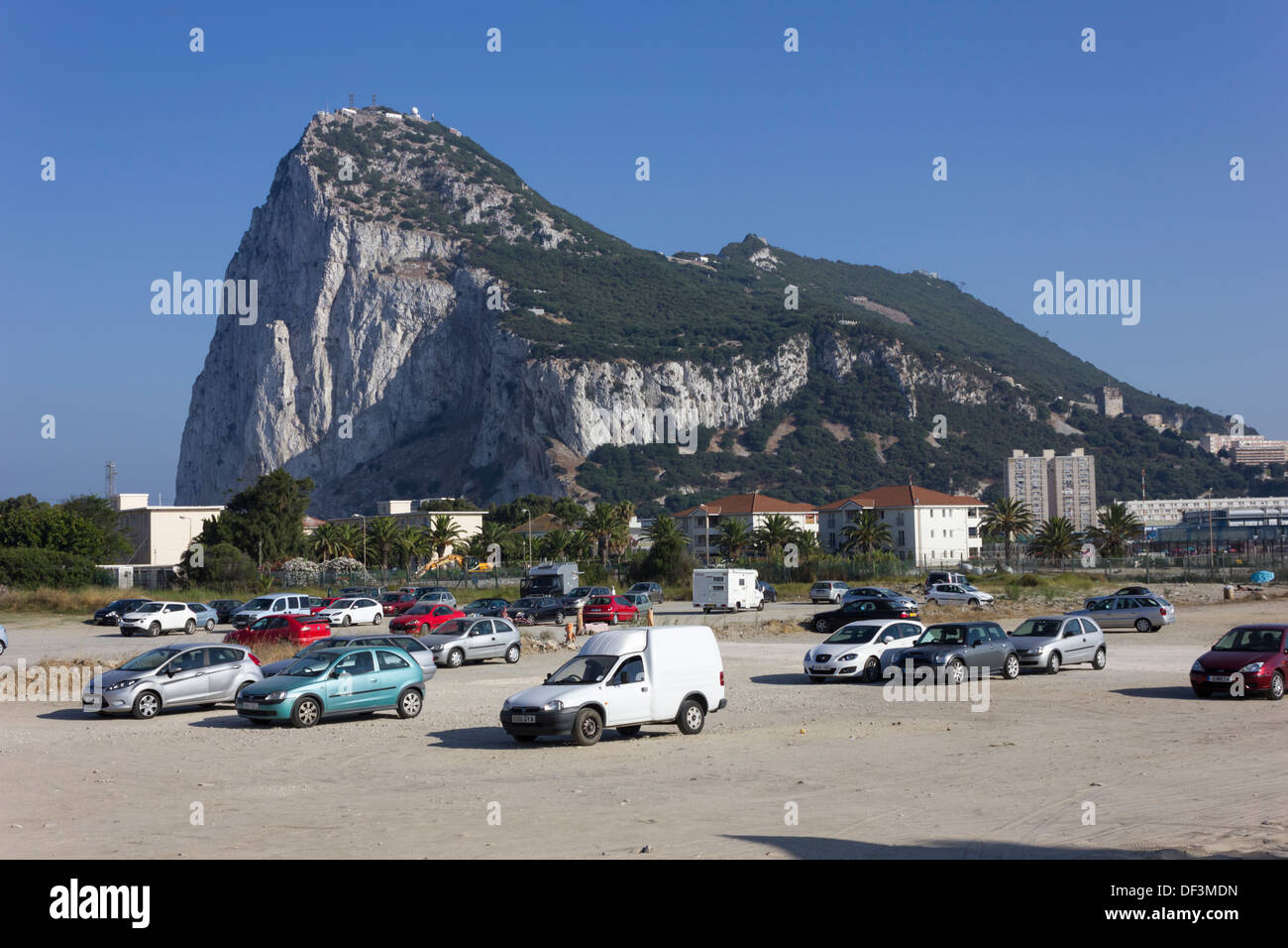Rocca di Gibilterra Foto Stock