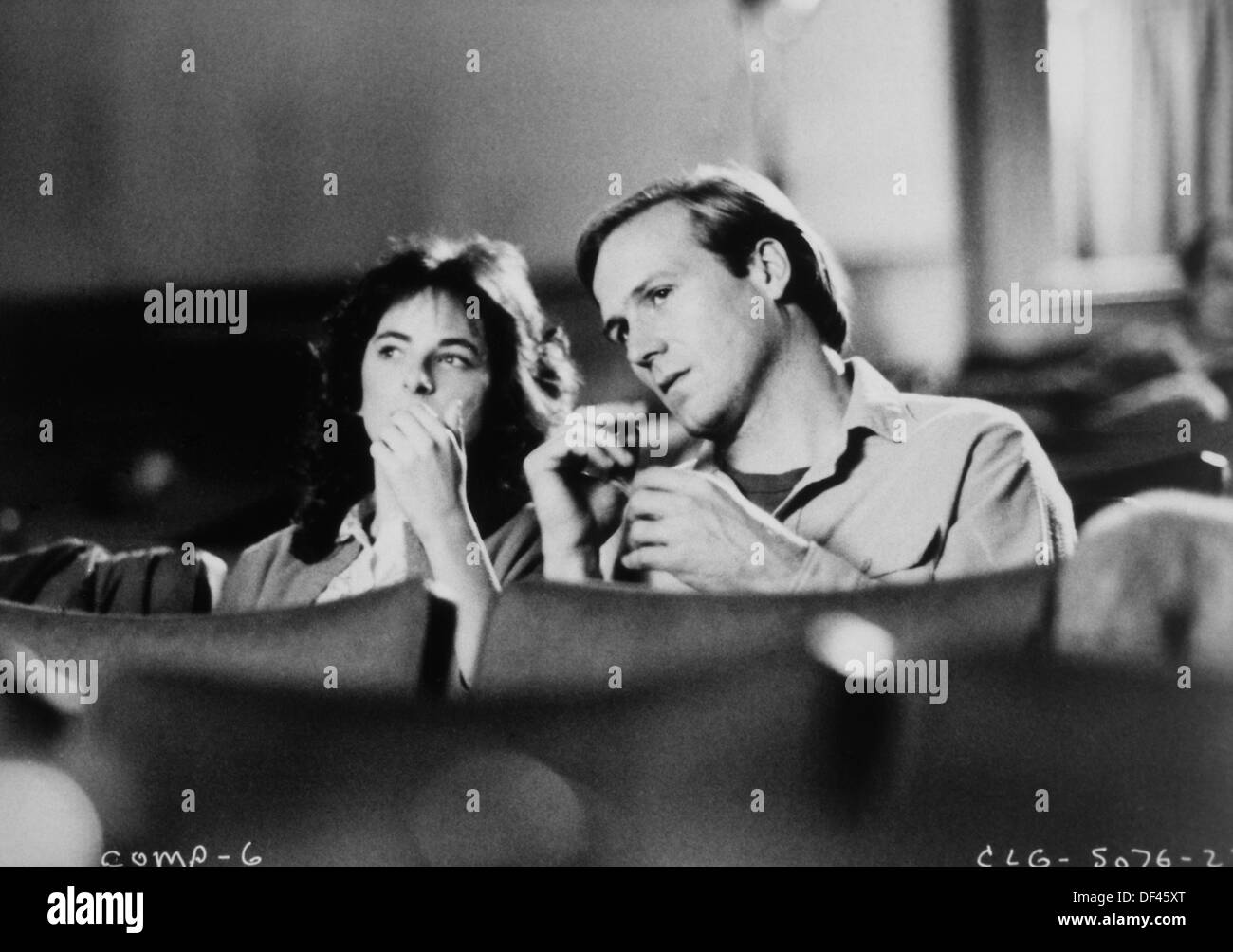 Marlee Matlin e William Hurt, On-Set del film "figli di un Dio inferiore', 1986 Foto Stock