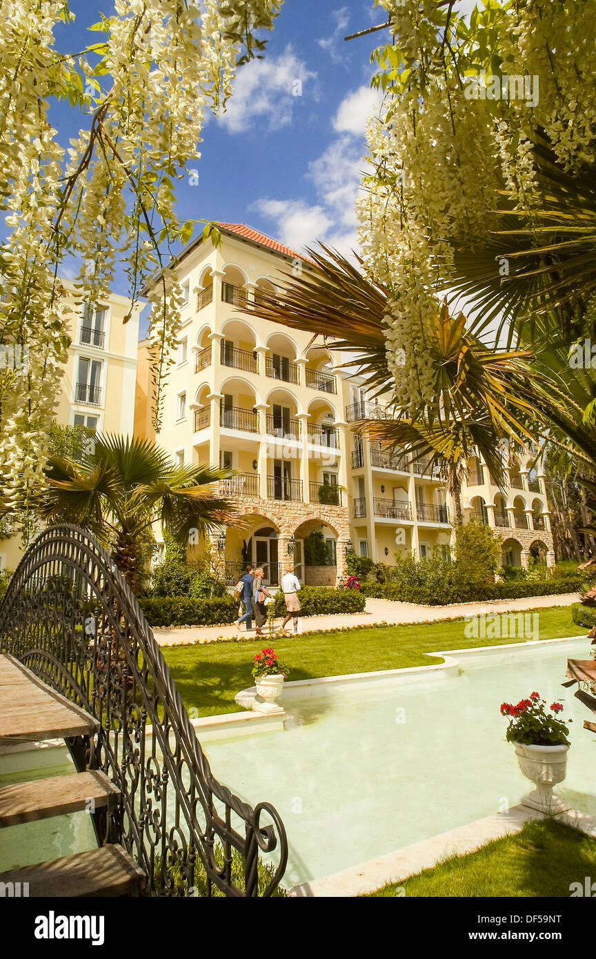 Croazia Rovigno Hotel Katarina Foto Immagine Stock