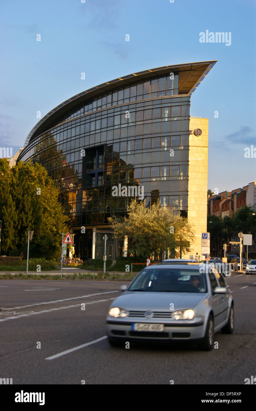 Edificio di Allianz, Stoccarda, Baden-Wuerttemberg, Germania Foto Stock