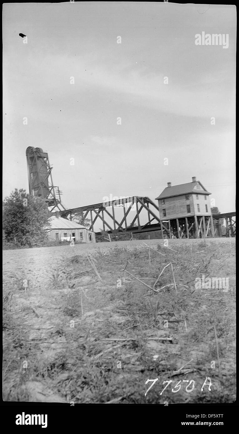 Louisville e nashville ponte ferroviario 280828 Foto Stock