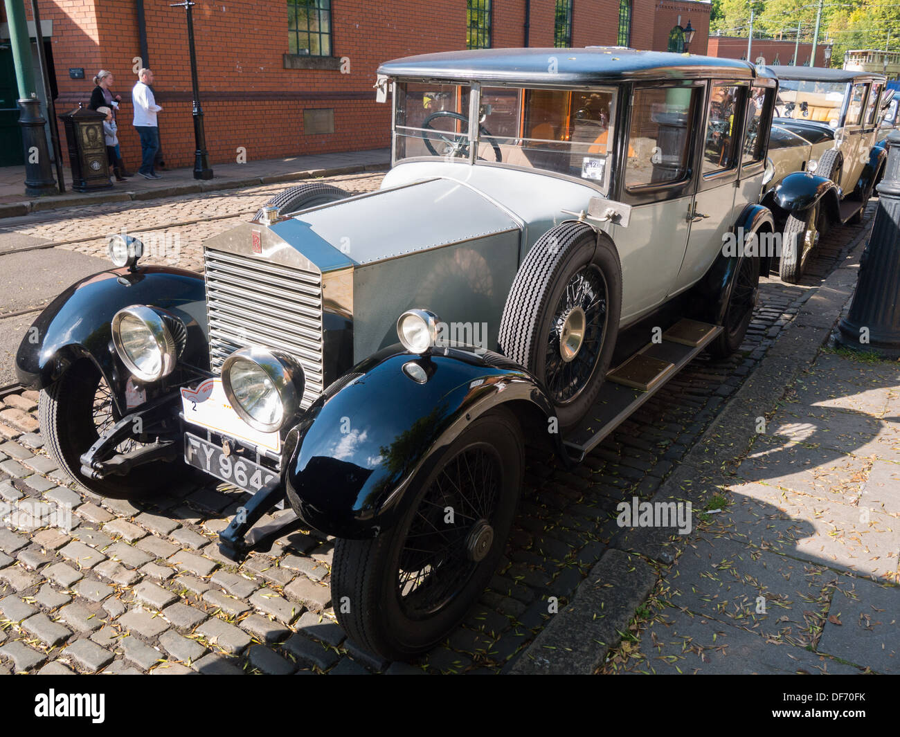 Vintage Rolls Royce auto Foto Stock