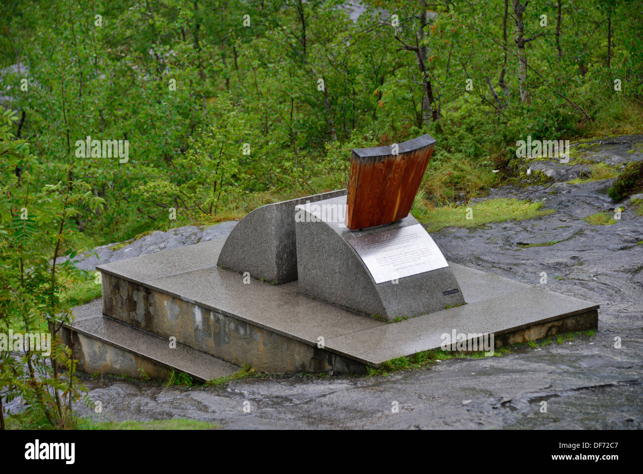 L'Europa,Norvegia Geiranger, sedia della regina Foto Stock