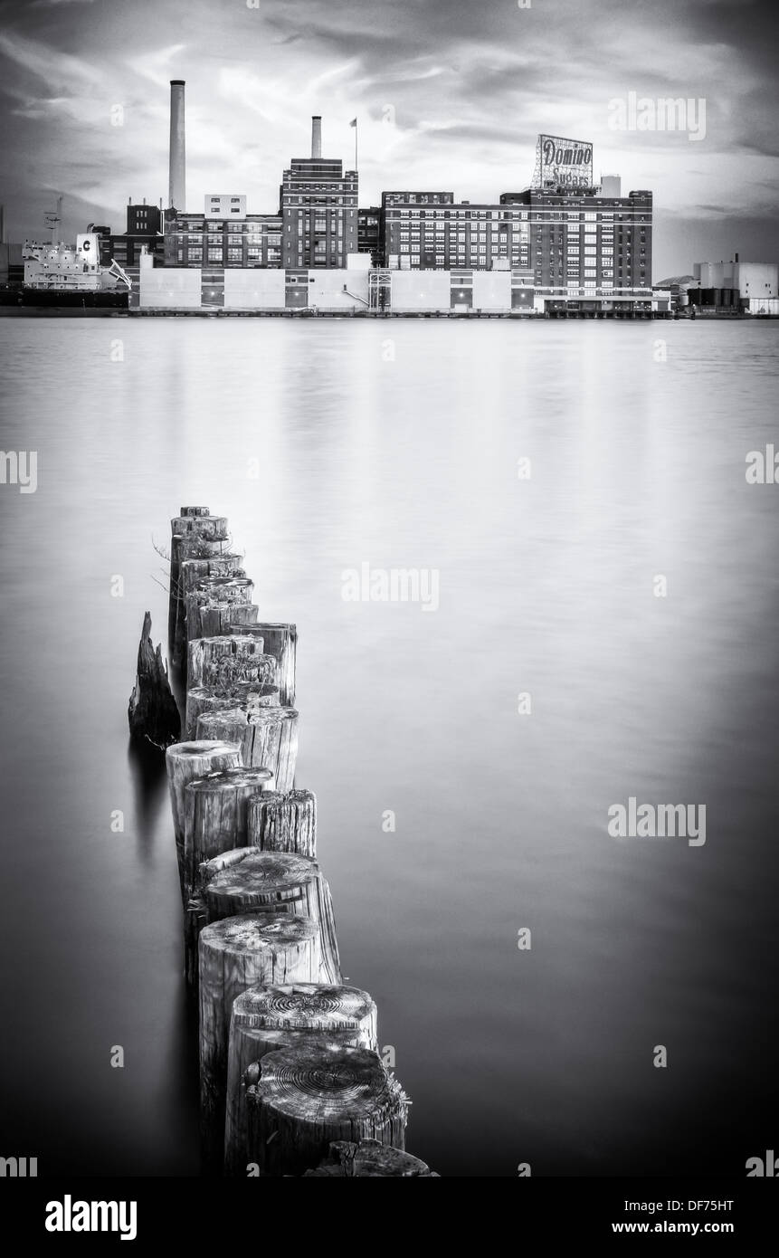 Domino fabbrica di zucchero, Baltimore, MD Foto Stock