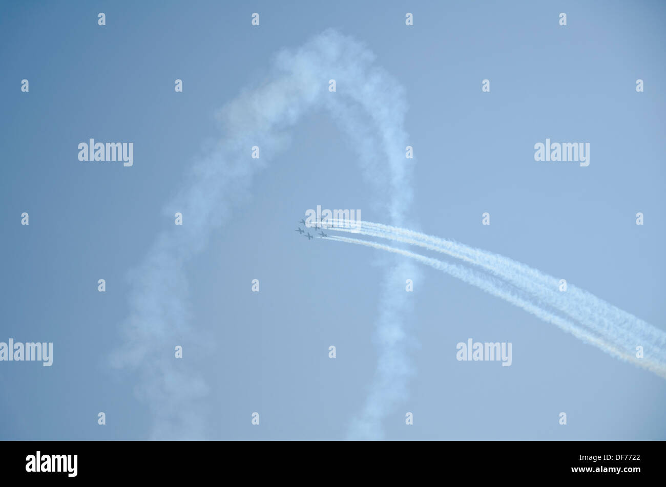 Spagna,Poblenou,Barcellona,Sky Party, Festa del cel Foto Stock