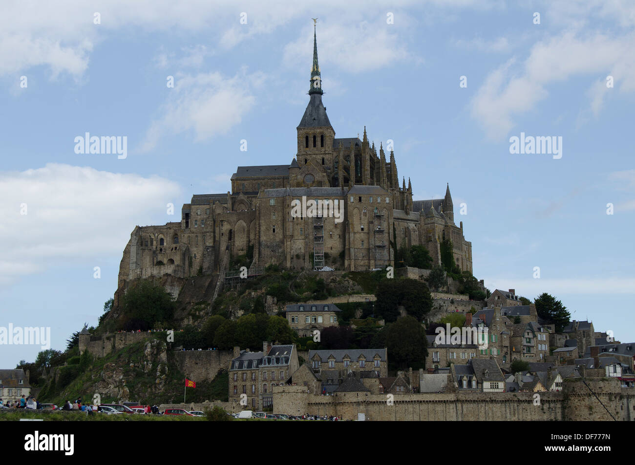 Francia,Bretagne , Normandie, Mont Saint Michel Foto Stock