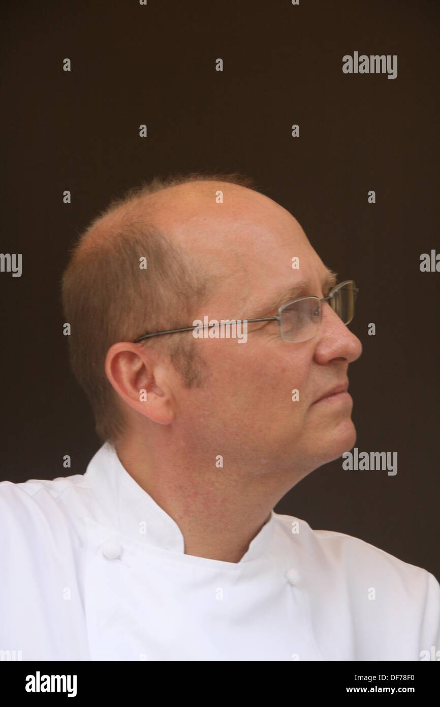 Roma, Italia. 28 Settembre, 2013. Famosa in tutto il mondo lo chef Heinz Beck del ristorante Pergola al gusto di Roma evento culinario presso l Auditorium di Roma Italy © Gari Wyn Williams/Alamy Live News Foto Stock