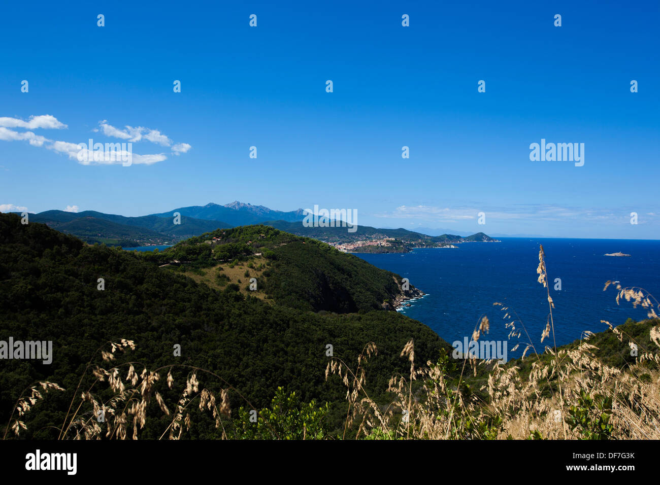 Portoferraio sull'isola d'Elba italiano Foto Stock