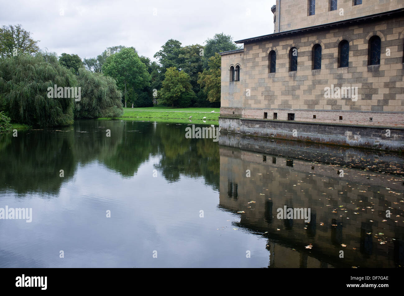 Chiesa della pace nei giardini di Marly per motivi di Schloss Palazzo Sanssouci a Potsdam, Germania Foto Stock