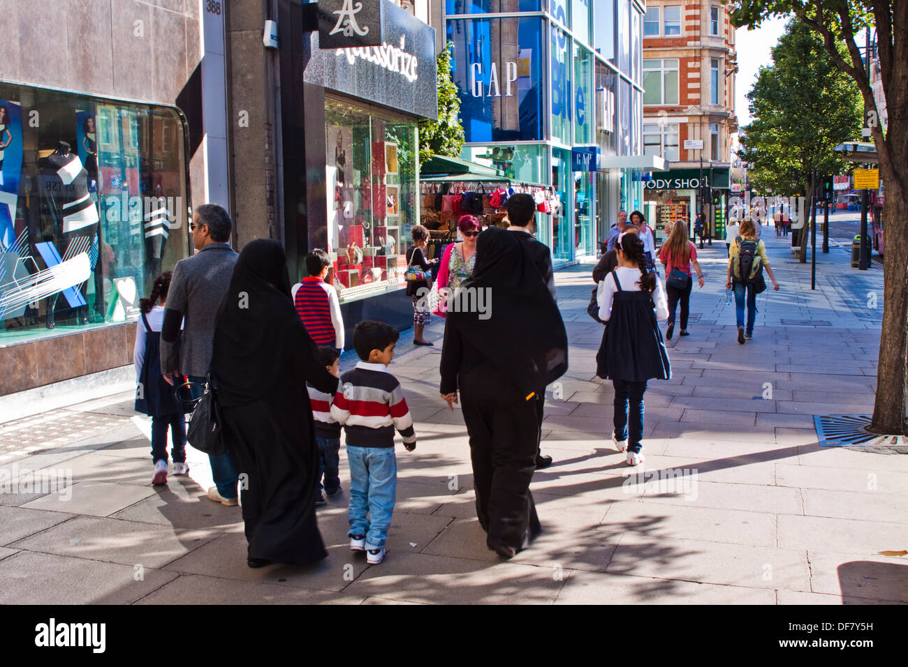 Oxford Street-London Foto Stock