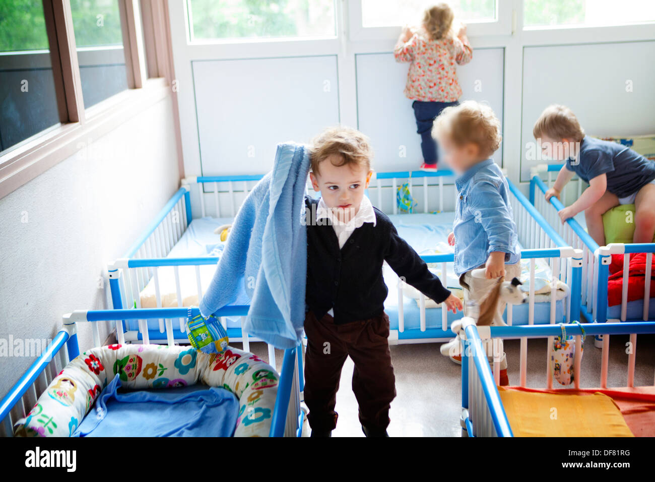 SCUOLA MATERNA Foto Stock