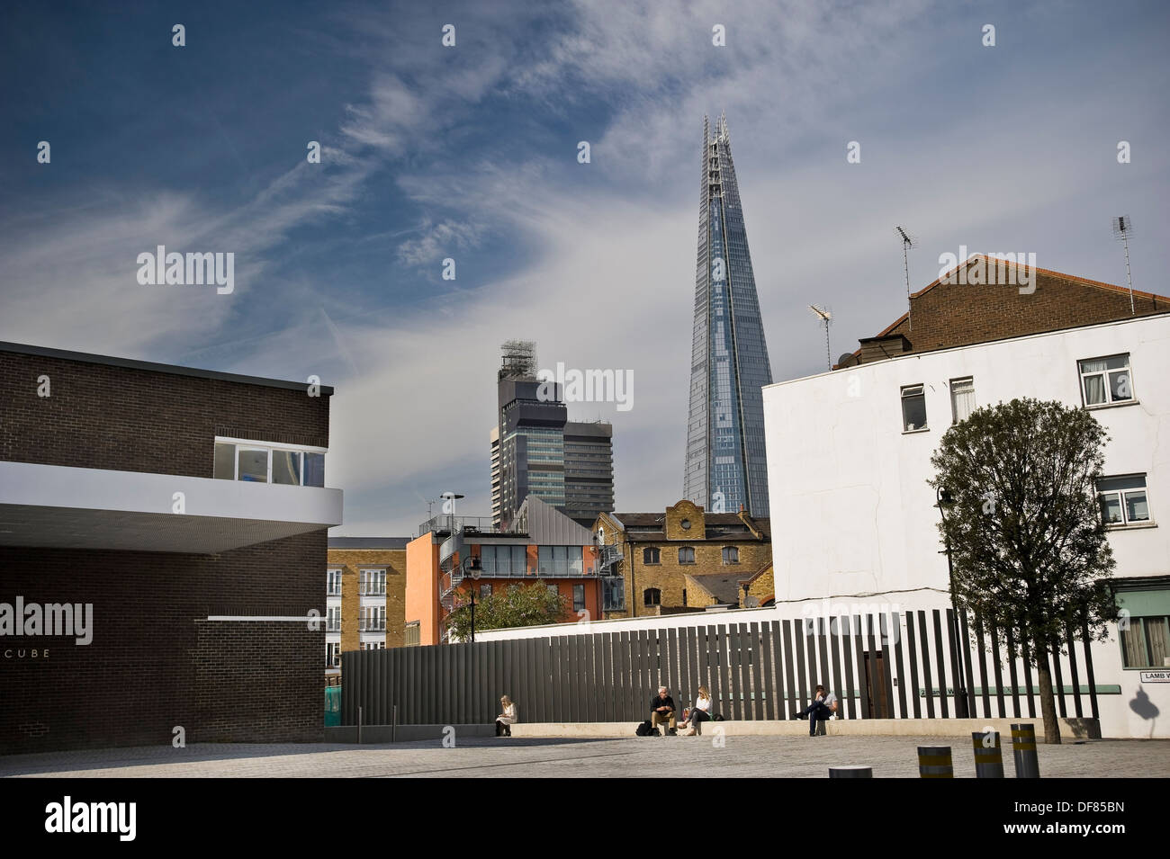 Il White Cube Gallery in Bermondsey, London, Regno Unito Foto Stock