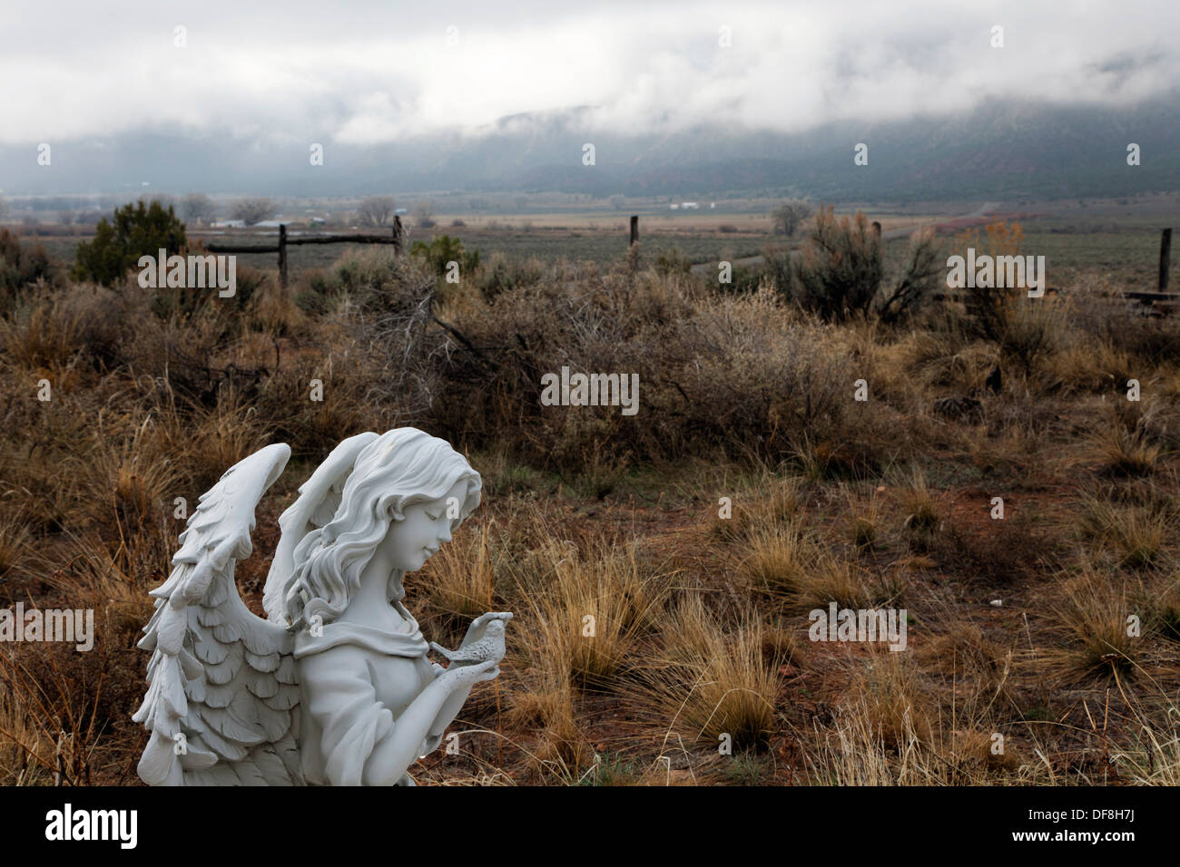 Cimitero di Paradox, Colorado. Foto Stock