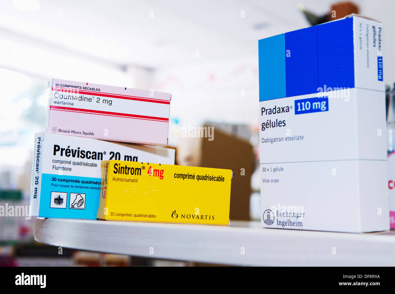 Trattamento anticoagulante Foto Stock