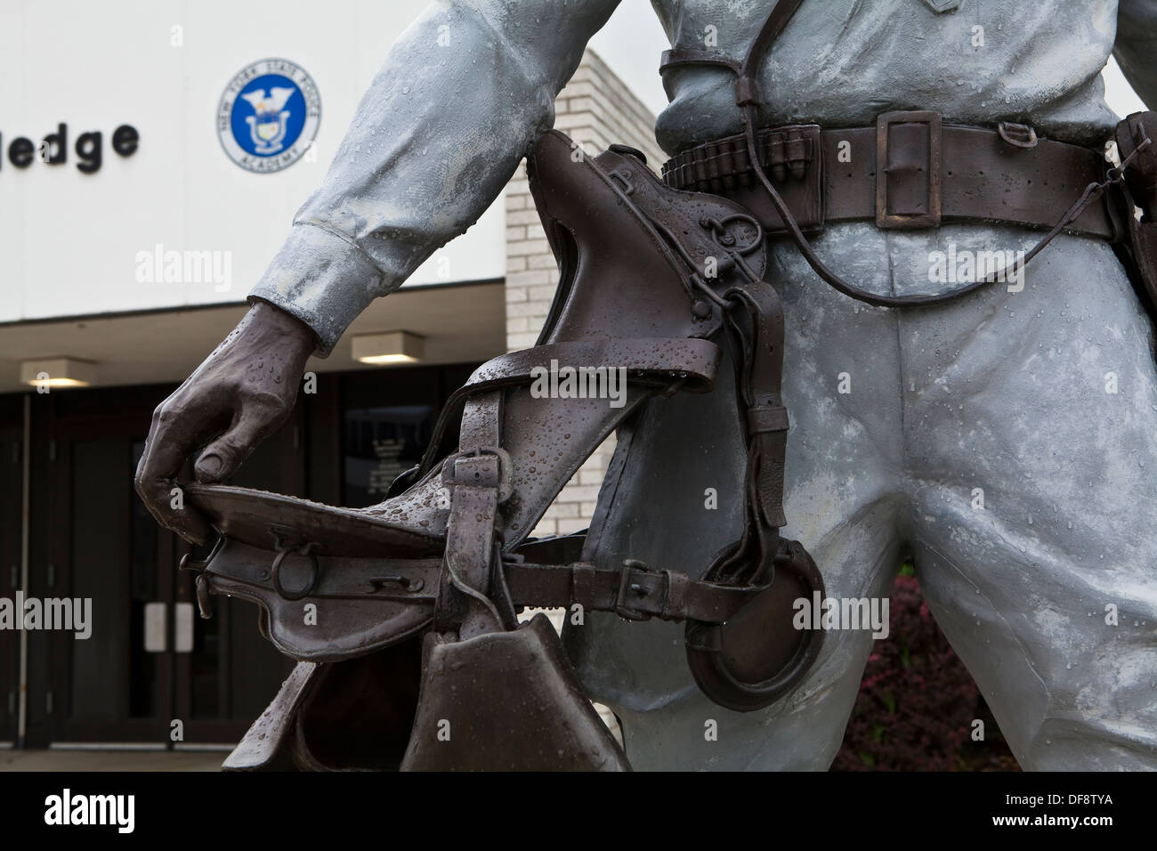 Lo stato di New York Police Academy è raffigurato in Albany Foto Stock