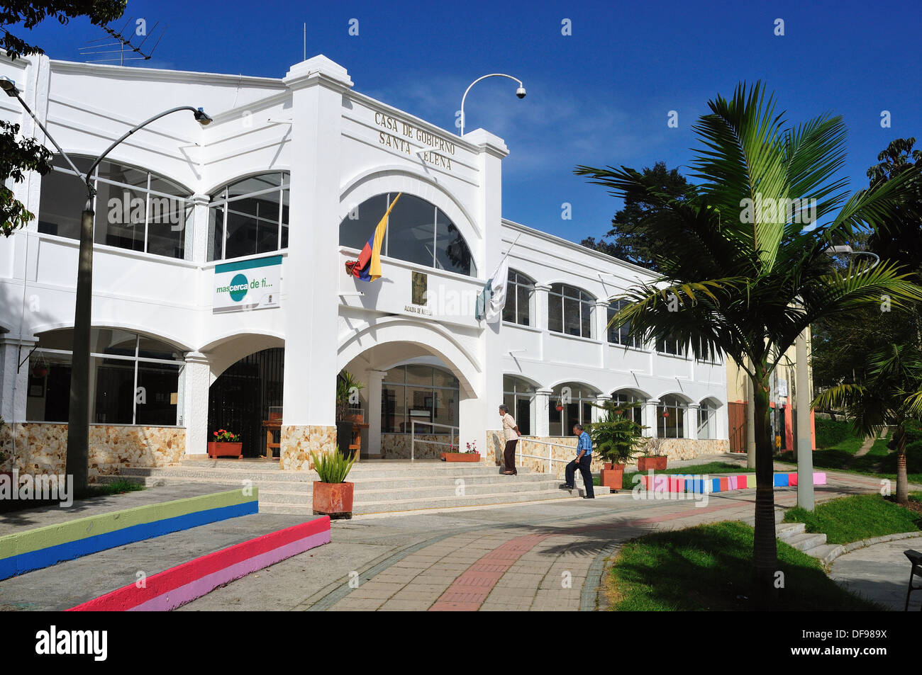 Casa de Gobierno a SANTA ELENA .dipartimento di Antioquia. COLOMBIA Foto Stock