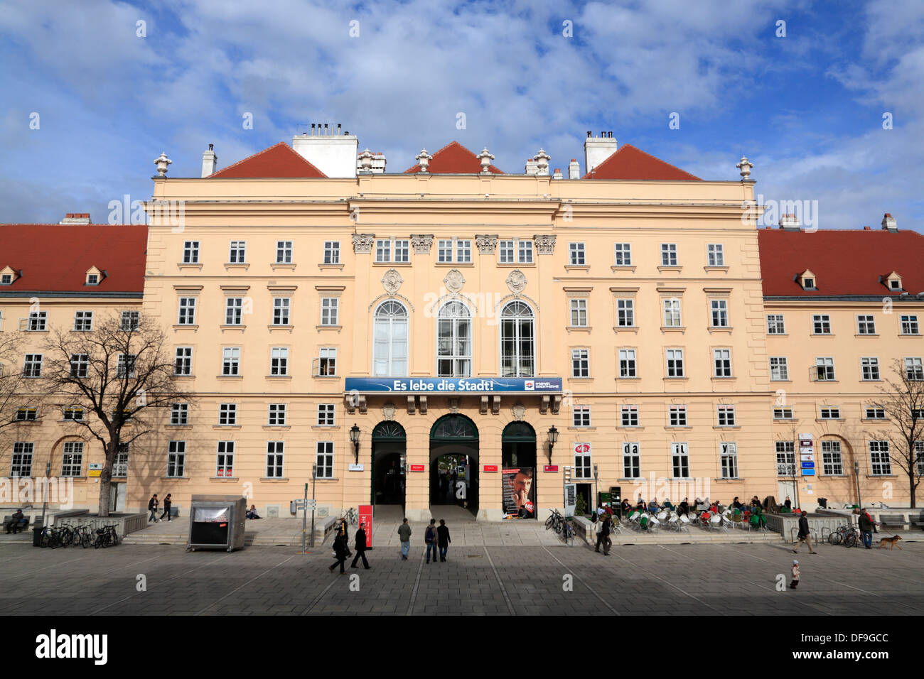 Il quartiere dei musei di Vienna, Austria, Europa Foto Stock