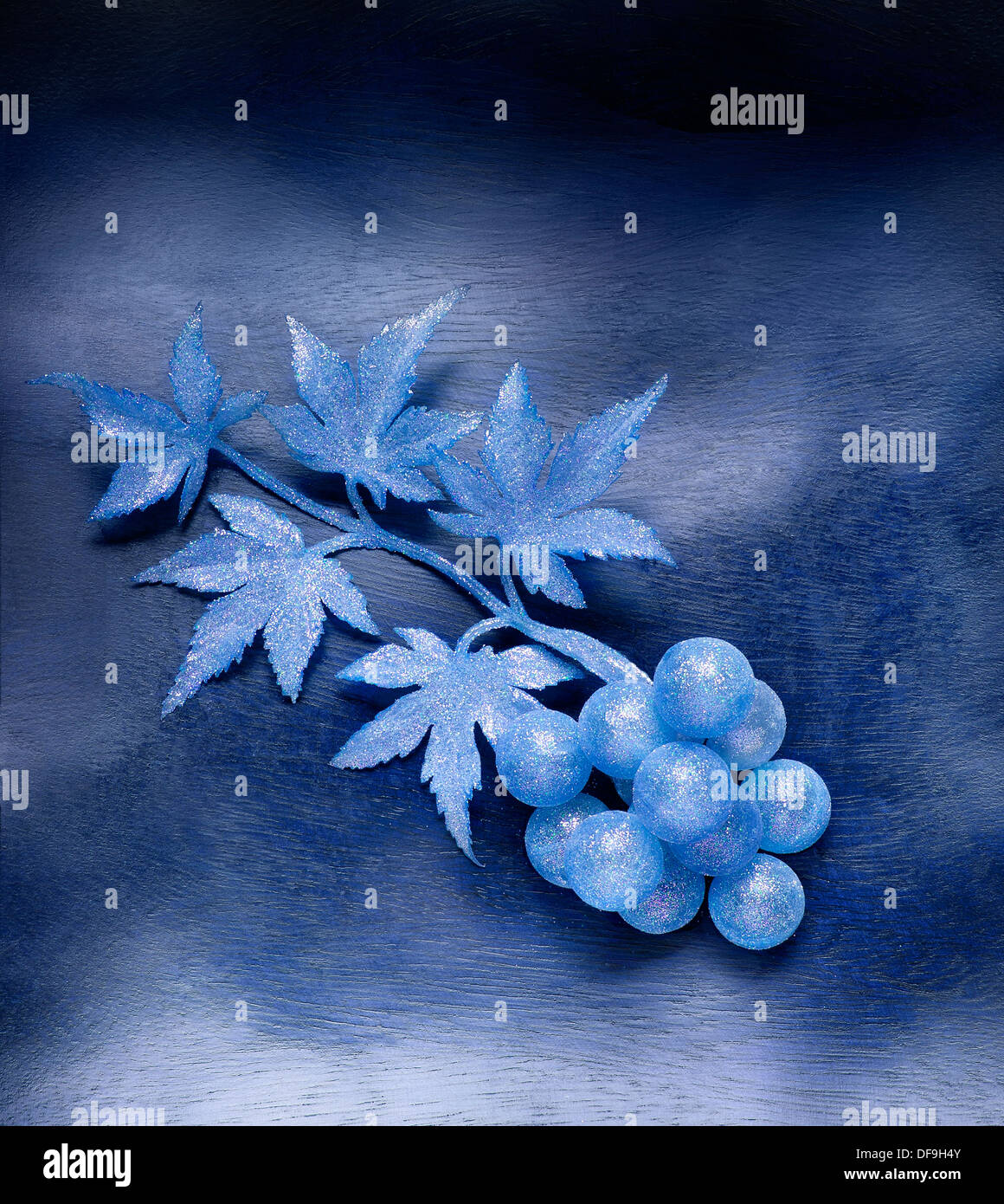 L'uva. Natale motivo di fantasia. Foto Stock