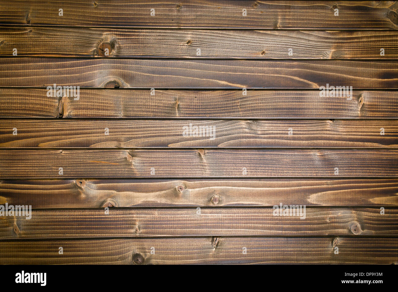 Vista superiore del vintage sfondo di legno Foto Stock