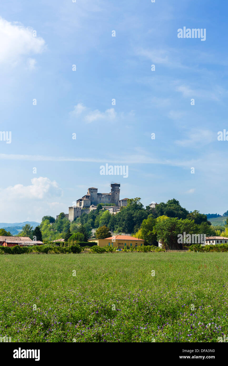 Il Castello di Torrechiara, provincia di Parma, Emilia Romagna, Italia Foto Stock