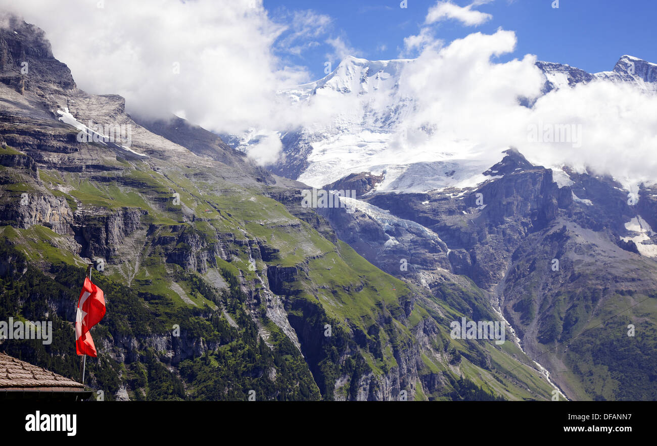 Montagne svizzere Foto Stock