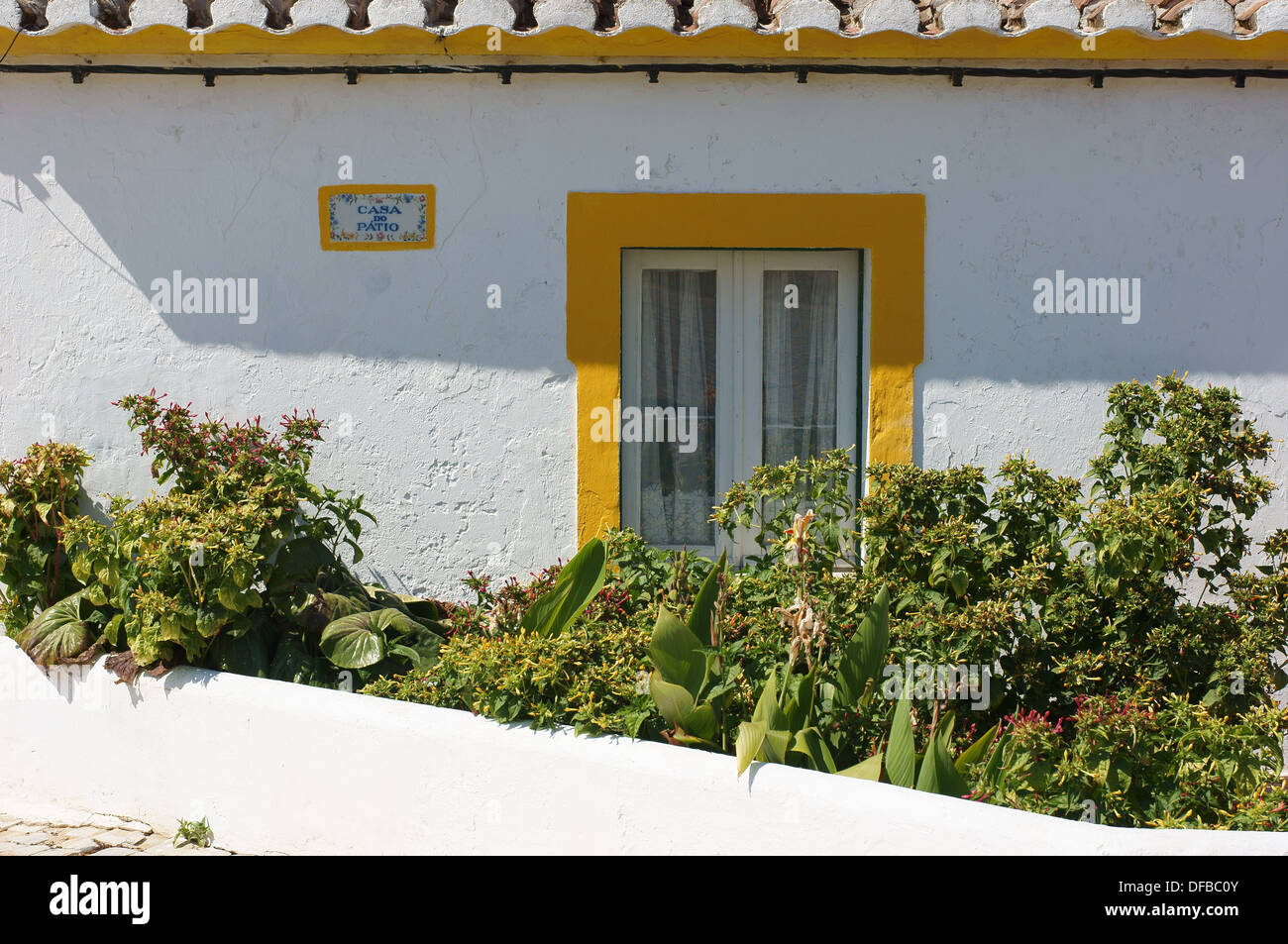 Villaggio Algarvian house Cacela Velha Algarve Portogallo Foto Stock