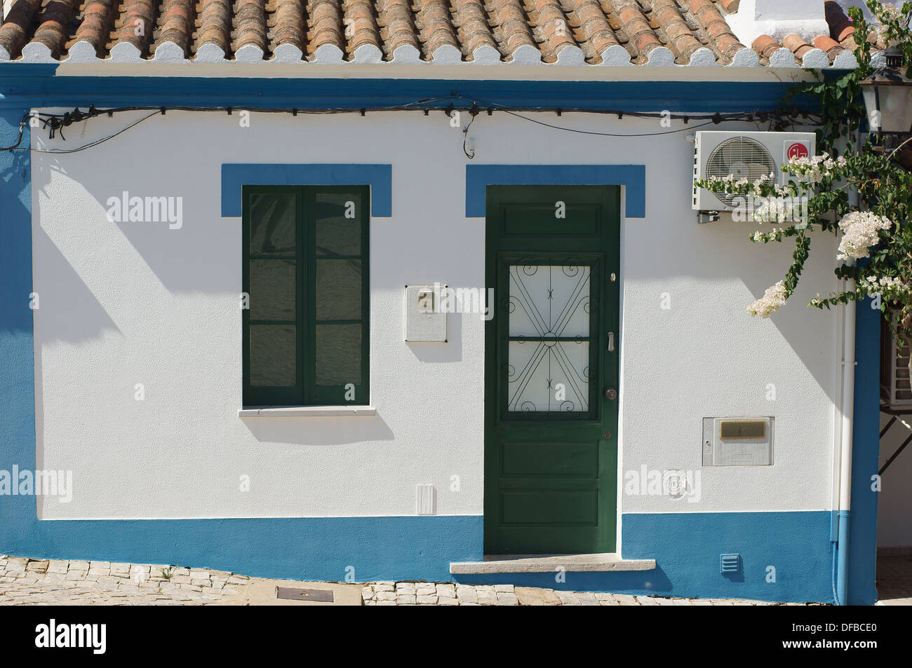 Villaggio Algarvian house Cacela Velha Algarve Portogallo Foto Stock