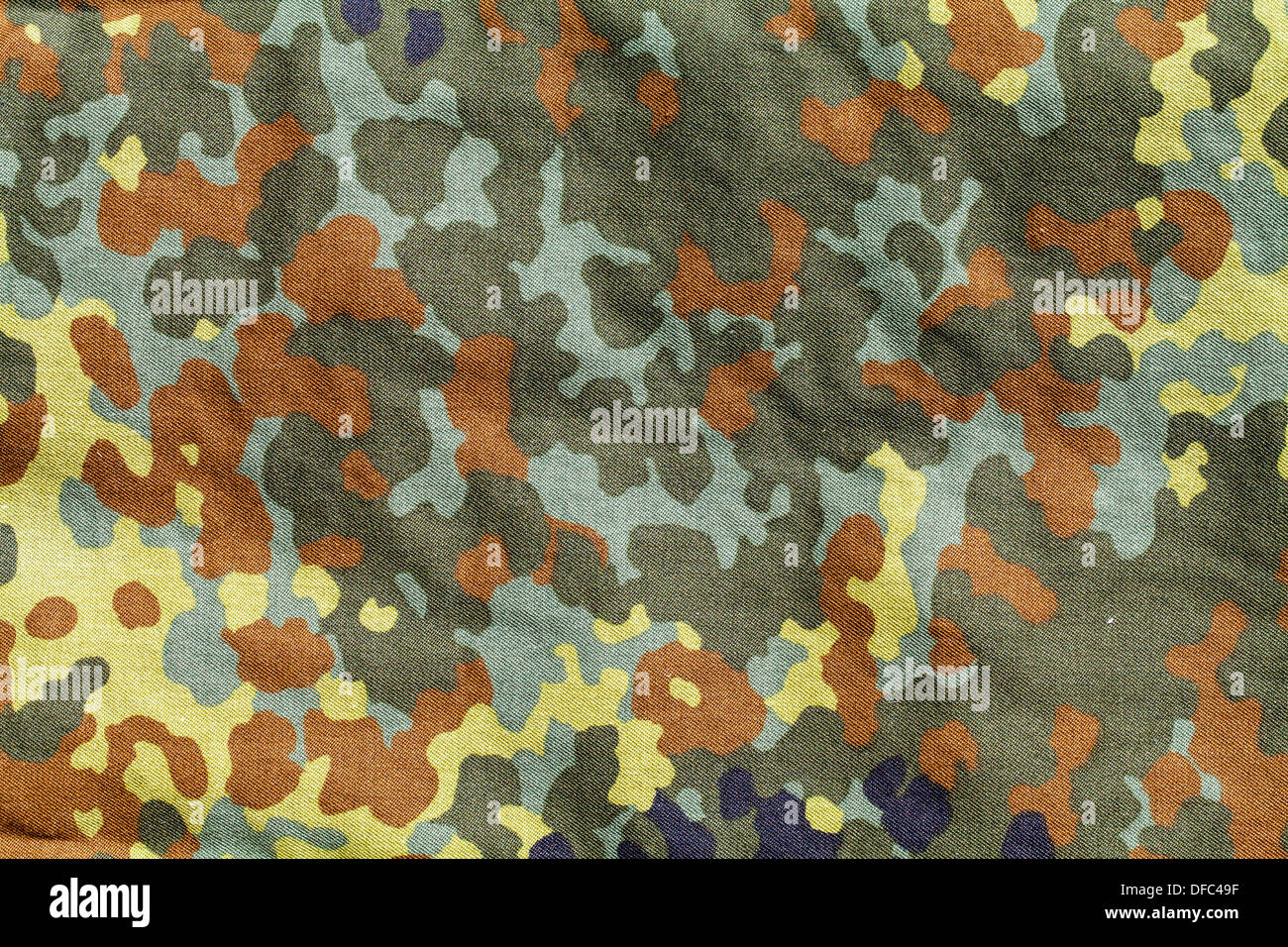 Germania, Baden Wuerttemberg, Laupheim, Camouflage di battaglia vestire Foto Stock