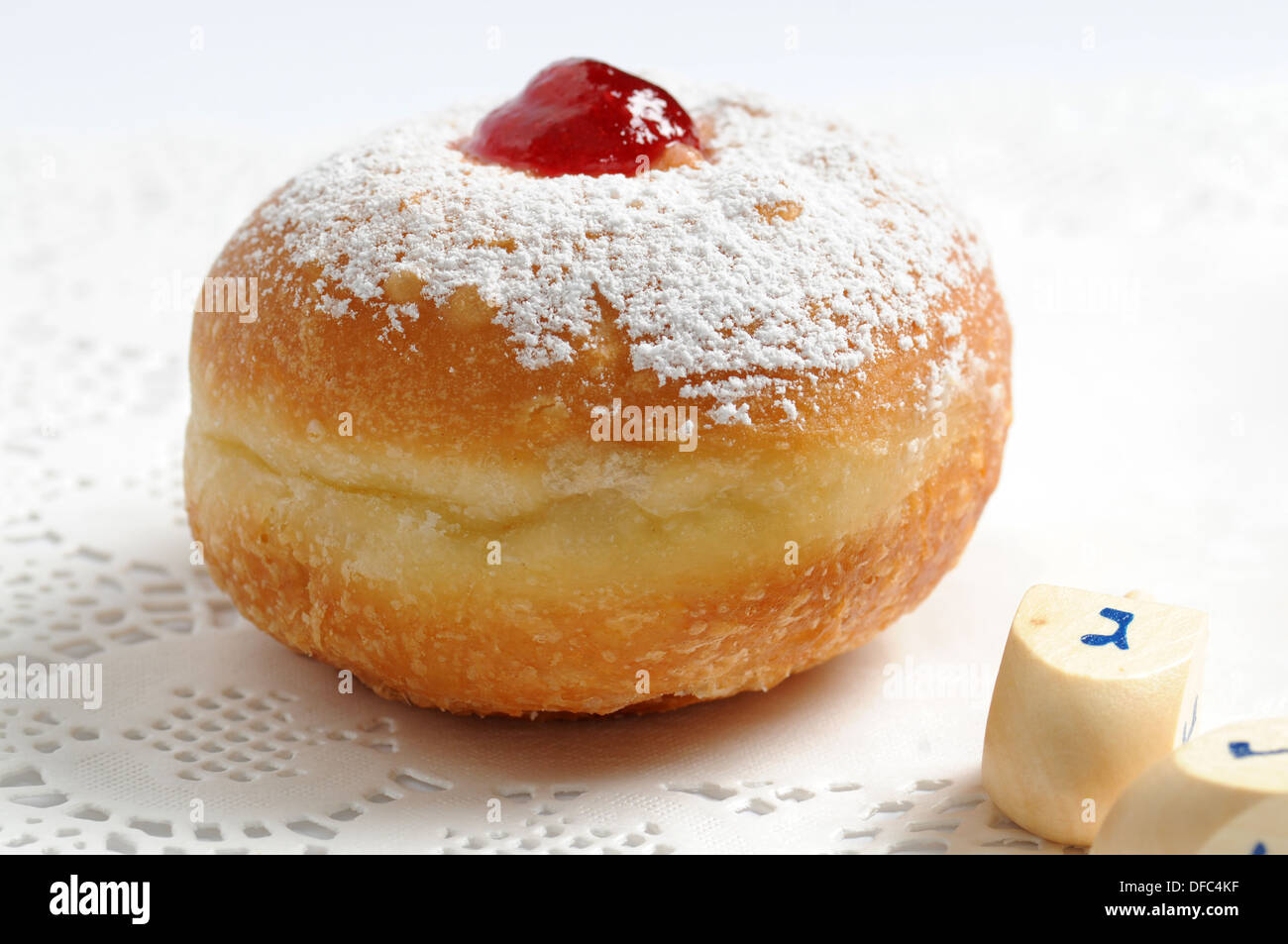 Hanukkah ciambella - Cibo dolce Foto Stock