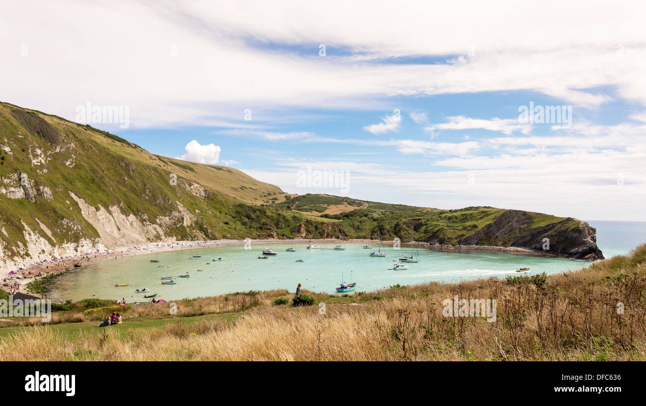 Lulworth cove, Dorset, Inghilterra Foto Stock