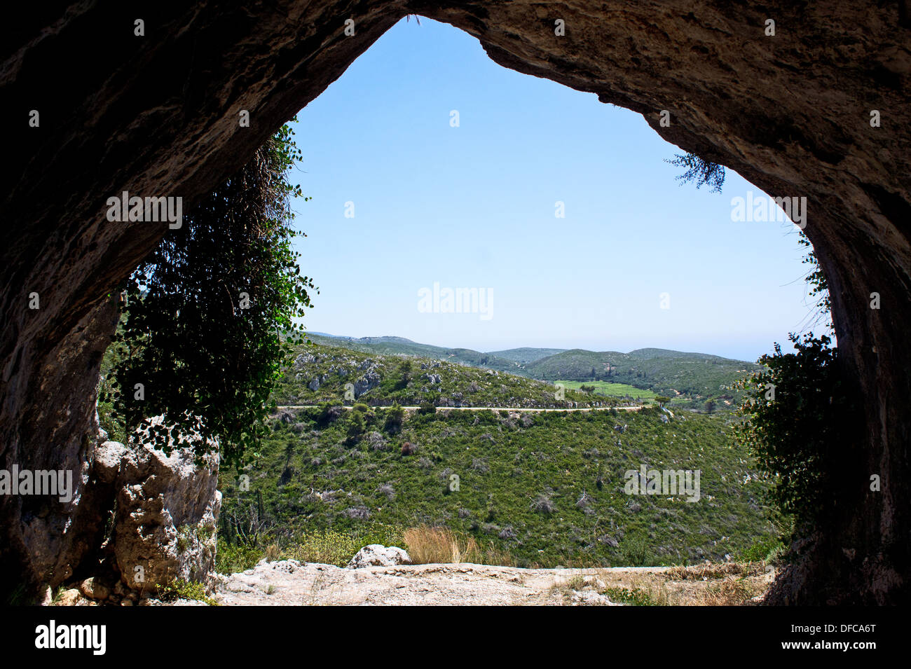 Damianos grotte, isola di Zante, Grecia Foto Stock