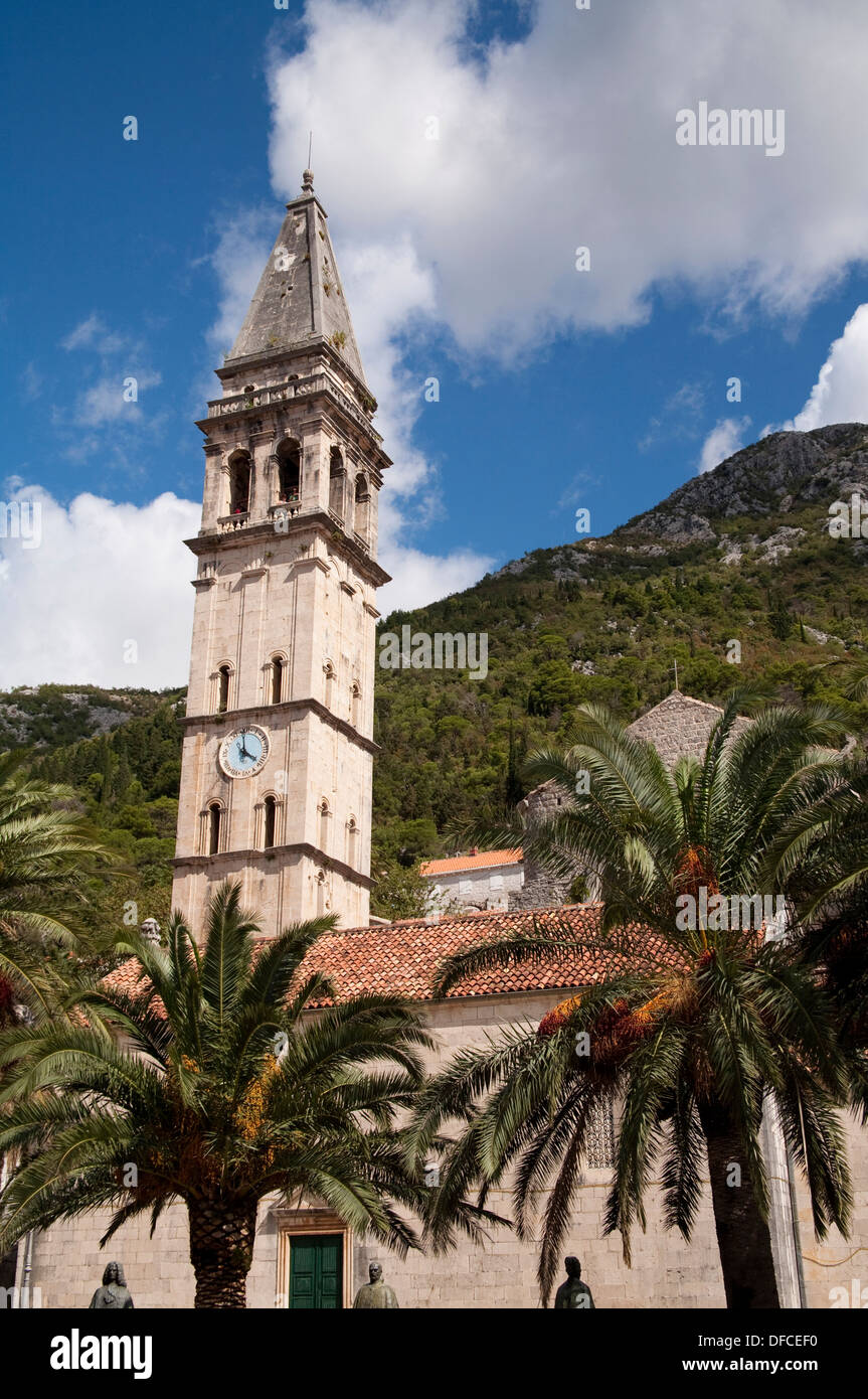 Chiesa di San Nicola Perast Montenegro Foto Stock