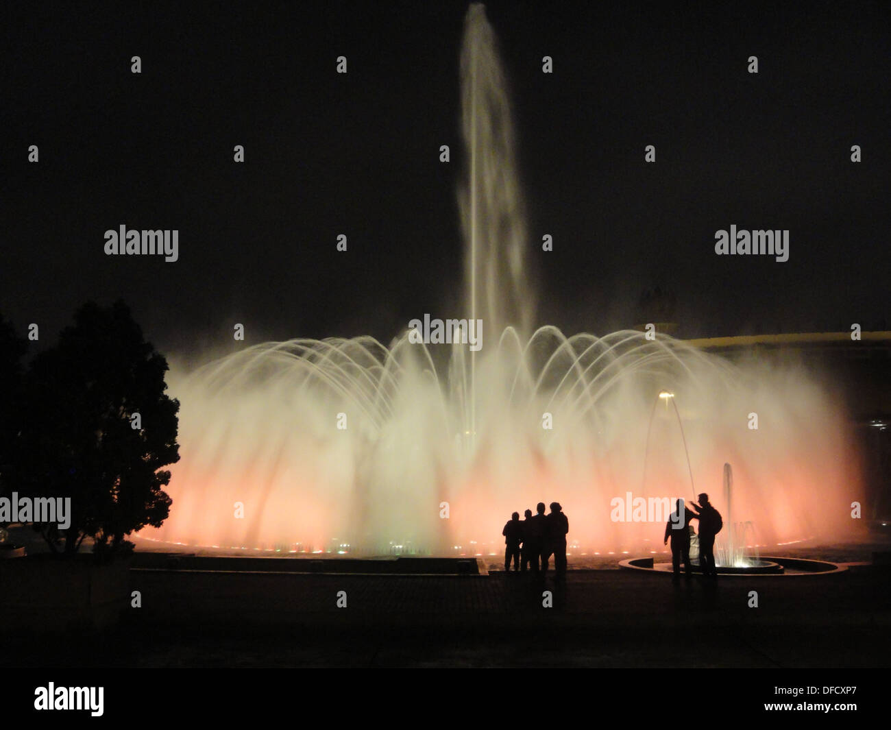 Parque de la Reserva, Circuito Magico de la Agua, Lima Peru Foto Stock