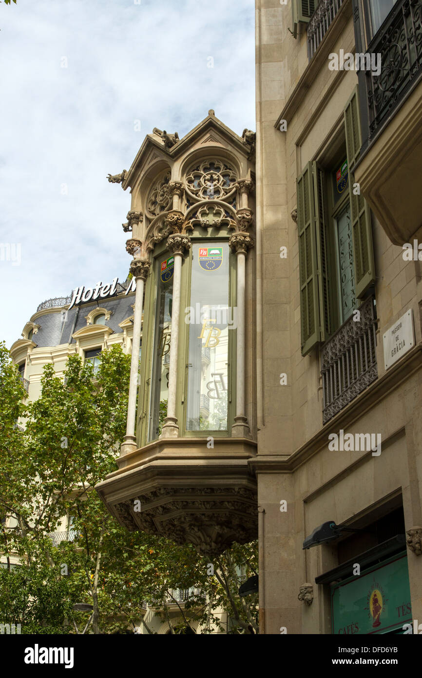 Architettura di Barcellona Foto Stock