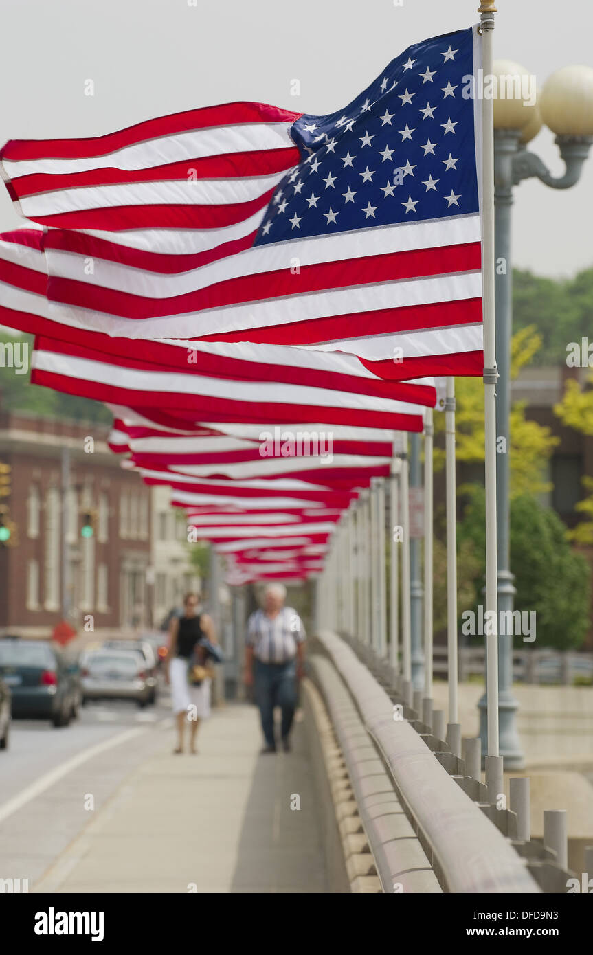 Adesivi Reso Bandiera Usa 400 Etichette Adesive Con Bandiera Americana Per Indirizzi Di Reso - Personalizzabili 1/2 X 1 3/4 Pollici Etichette Personalizzate Spedizione - Foto 12