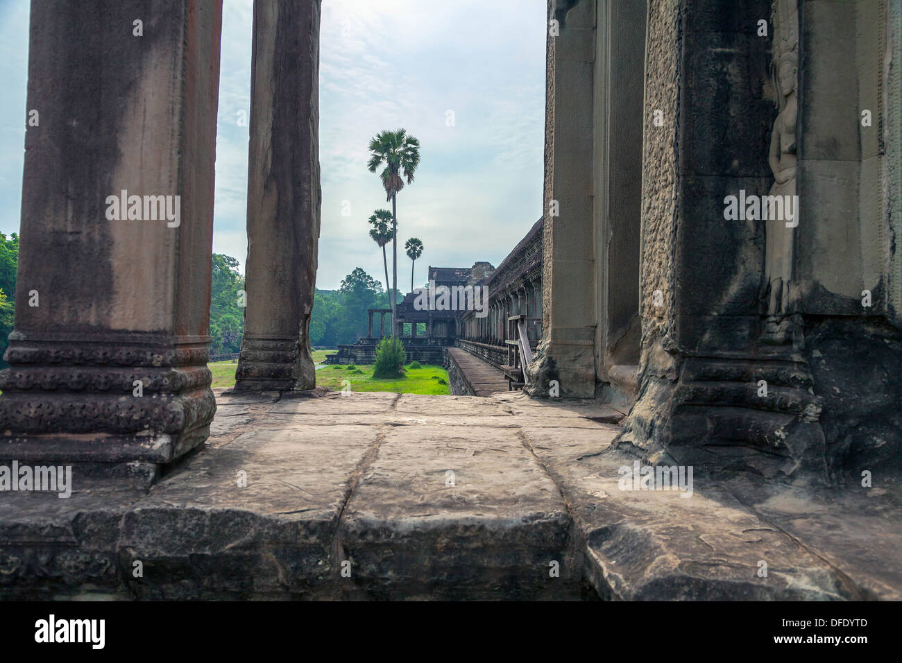 Angkor Wat Foto Stock