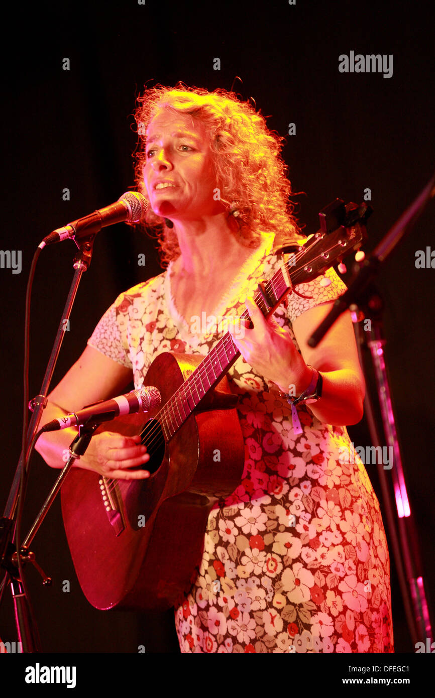 Azione dal Didmarton Bluegrass Festival 2013 Foto Stock