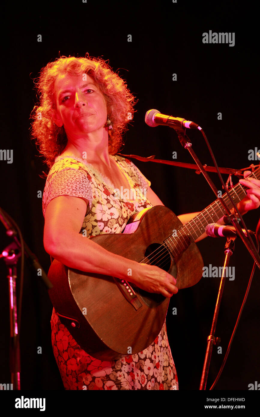 Azione dal Didmarton Bluegrass Festival 2013 Foto Stock