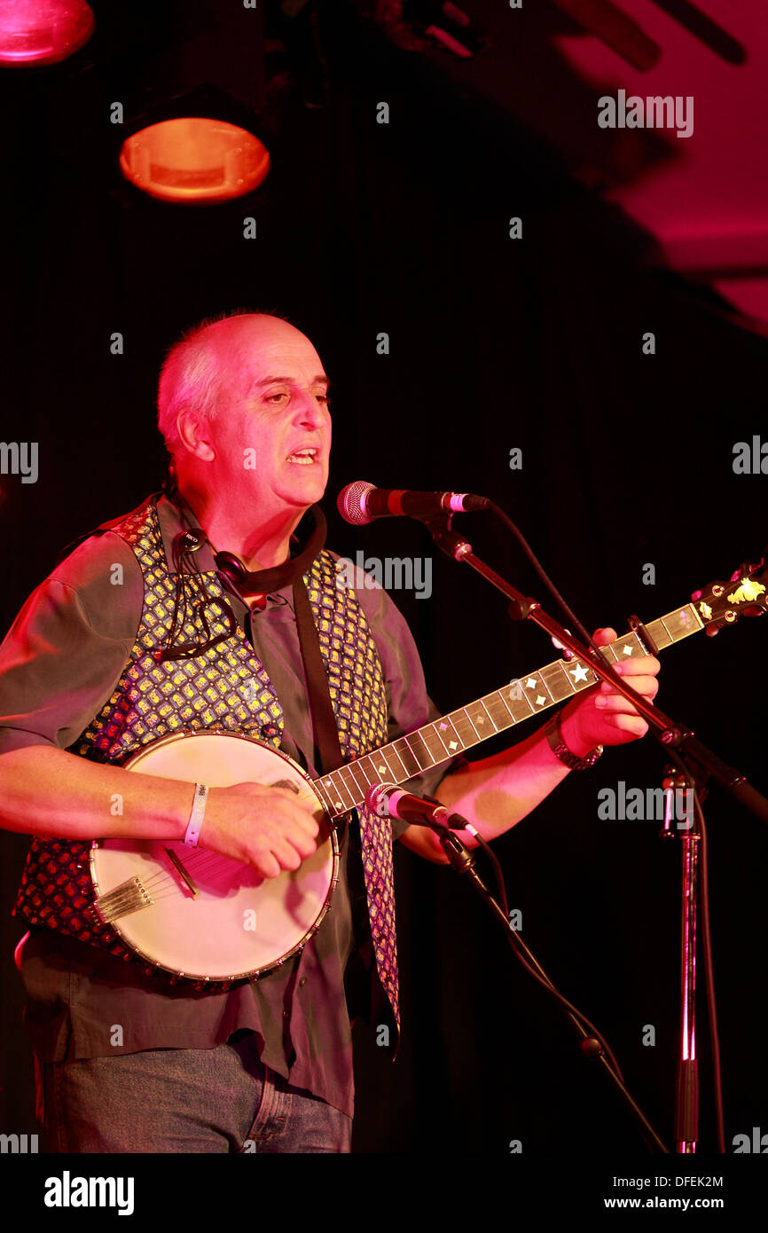 Azione dal Didmarton Bluegrass Festival 2013 Foto Stock