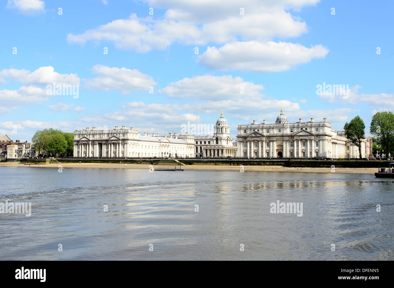 Old Royal Naval College di Greenwich - Londra, Inghilterra Foto Stock