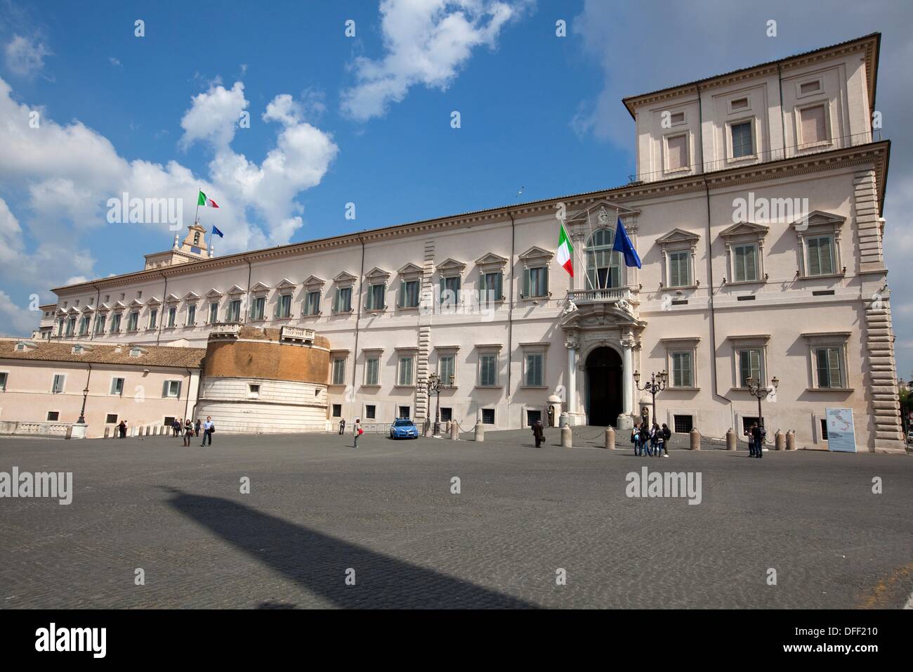 Palazzo del Quirinale, sede della Presidenza della Repubblica italiana,  Roma, Lazio, l'Italia, Europa Foto stock - Alamy