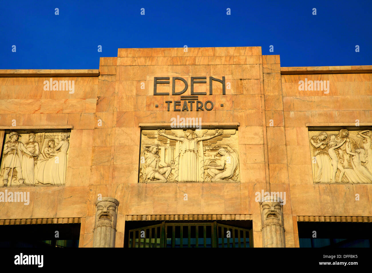 Eden Theatre, Lisbona, Penisola Iberica, il Portogallo, Sud ovest Europa Foto Stock
