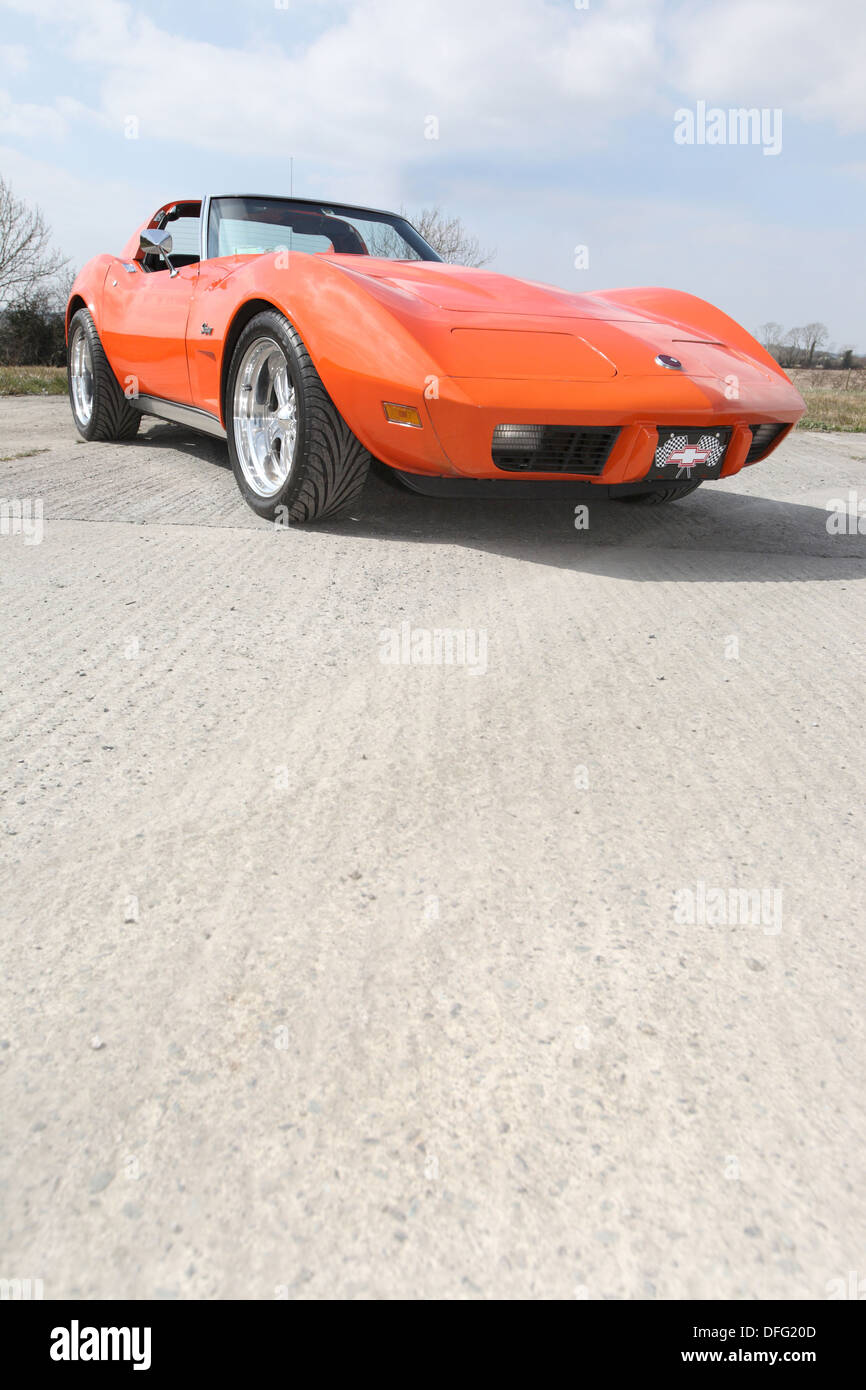 Corvette Coupe auto sportiva Foto Stock