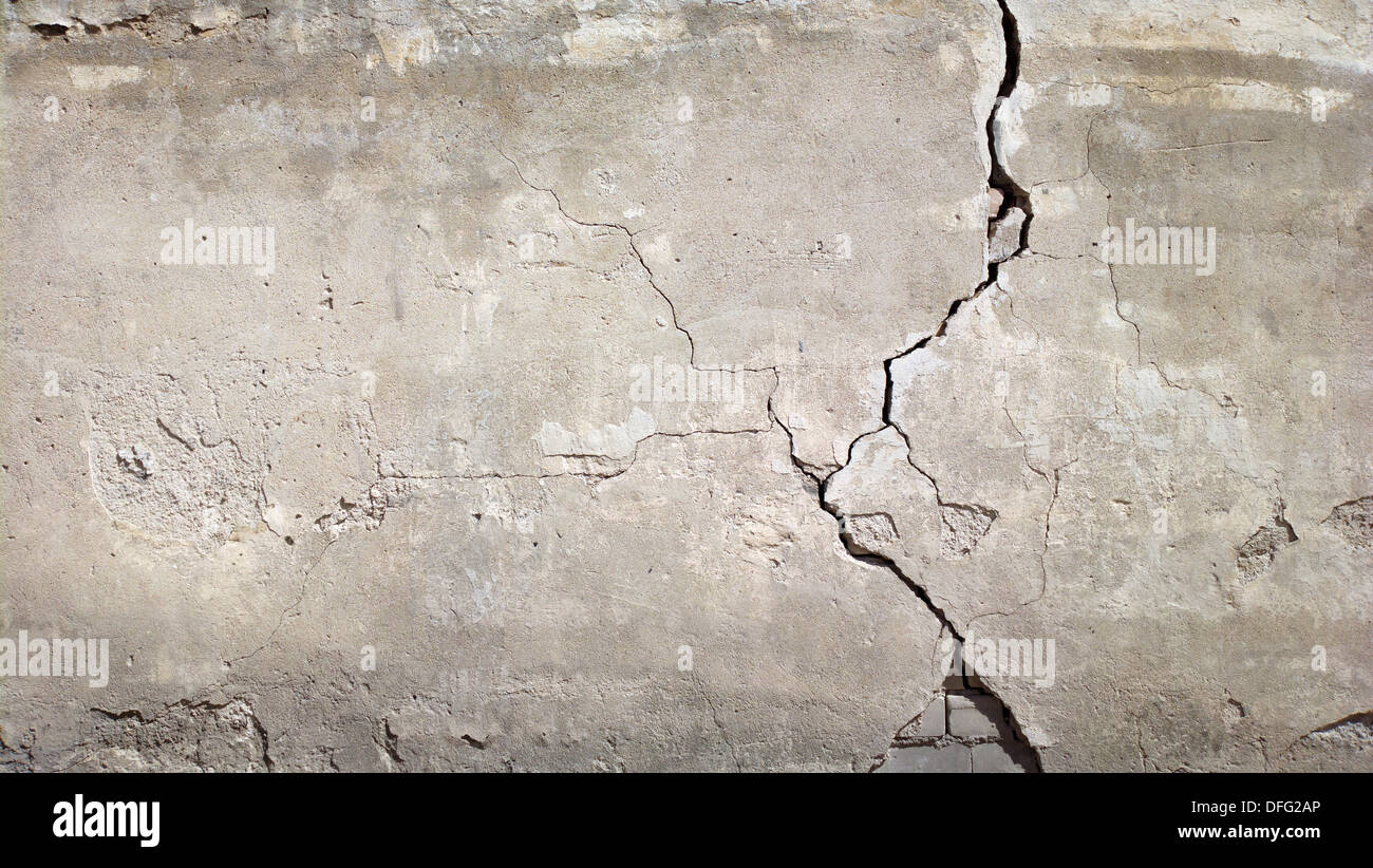 Di età compresa tra la parete di sfondo, consistenza di calcestruzzo Foto Stock
